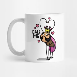 Call me - Mini Queen Mug